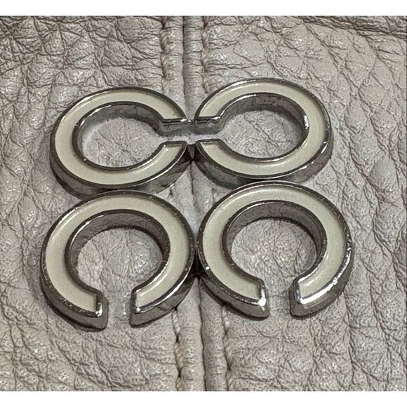 COACH - 🎉HP🎉 “Julia" Cream Pebbled Leather Hobo Ergo Bag - Retired - Picture 7 of 14